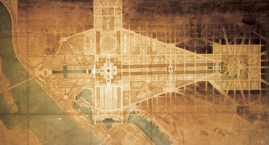 Senate Park Commission, general plan