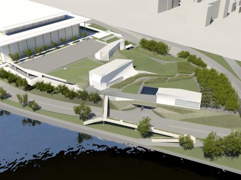 Kennedy Center Expansion rendering