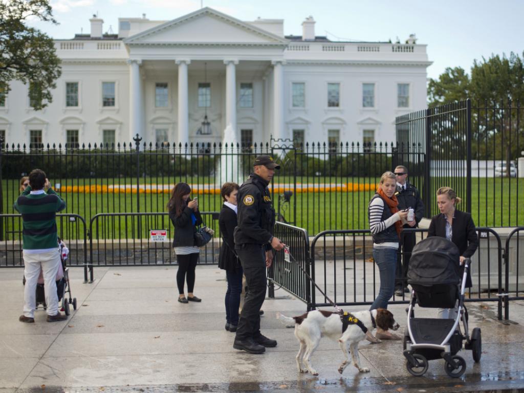 White House temporary security